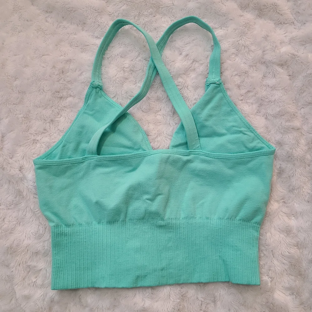 FP Movement Good Karma Crop Tank Top Green - Picture 4 of 6